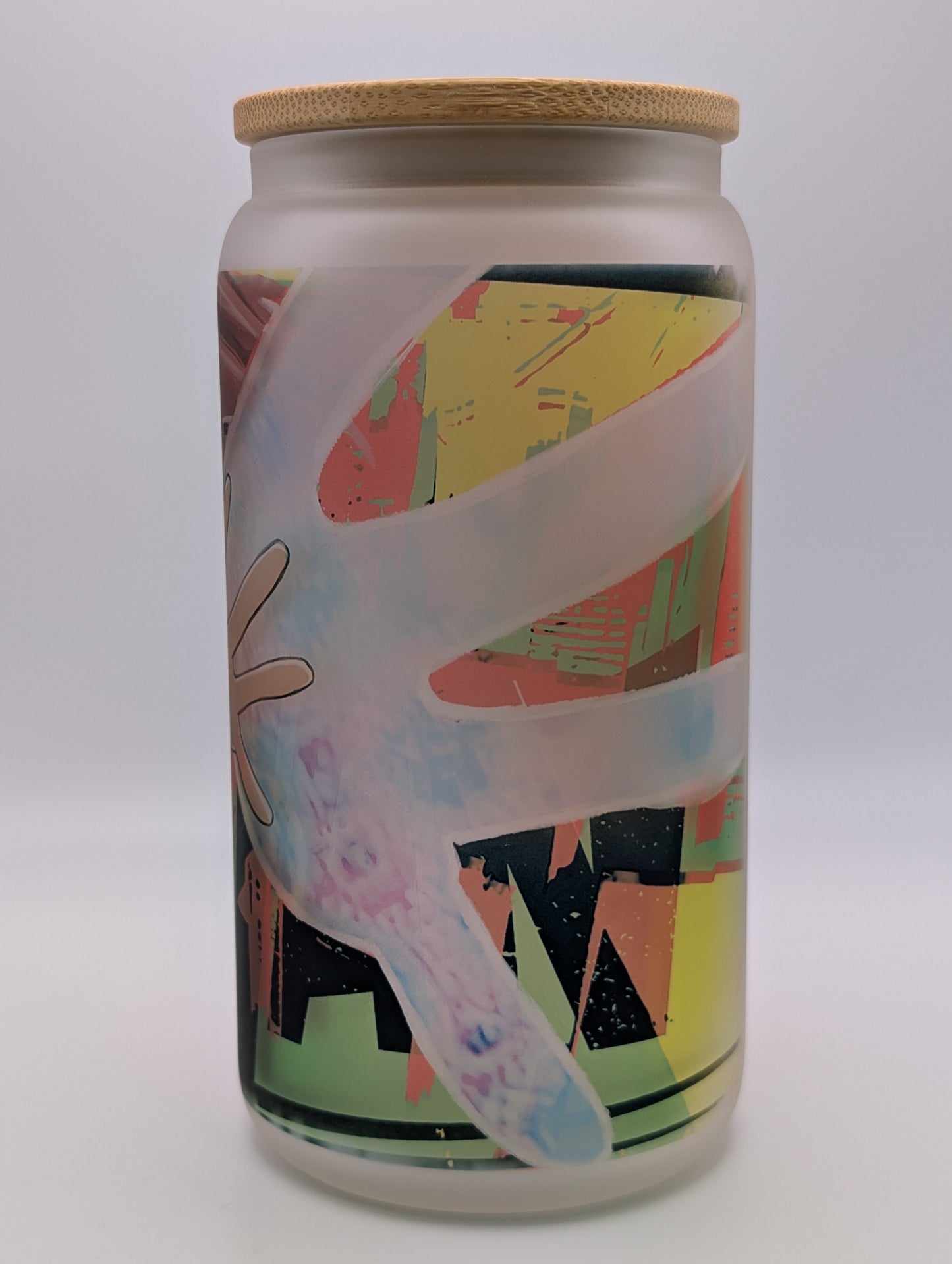 Frosted Glass Beer Mug – Dandadan Momo Design