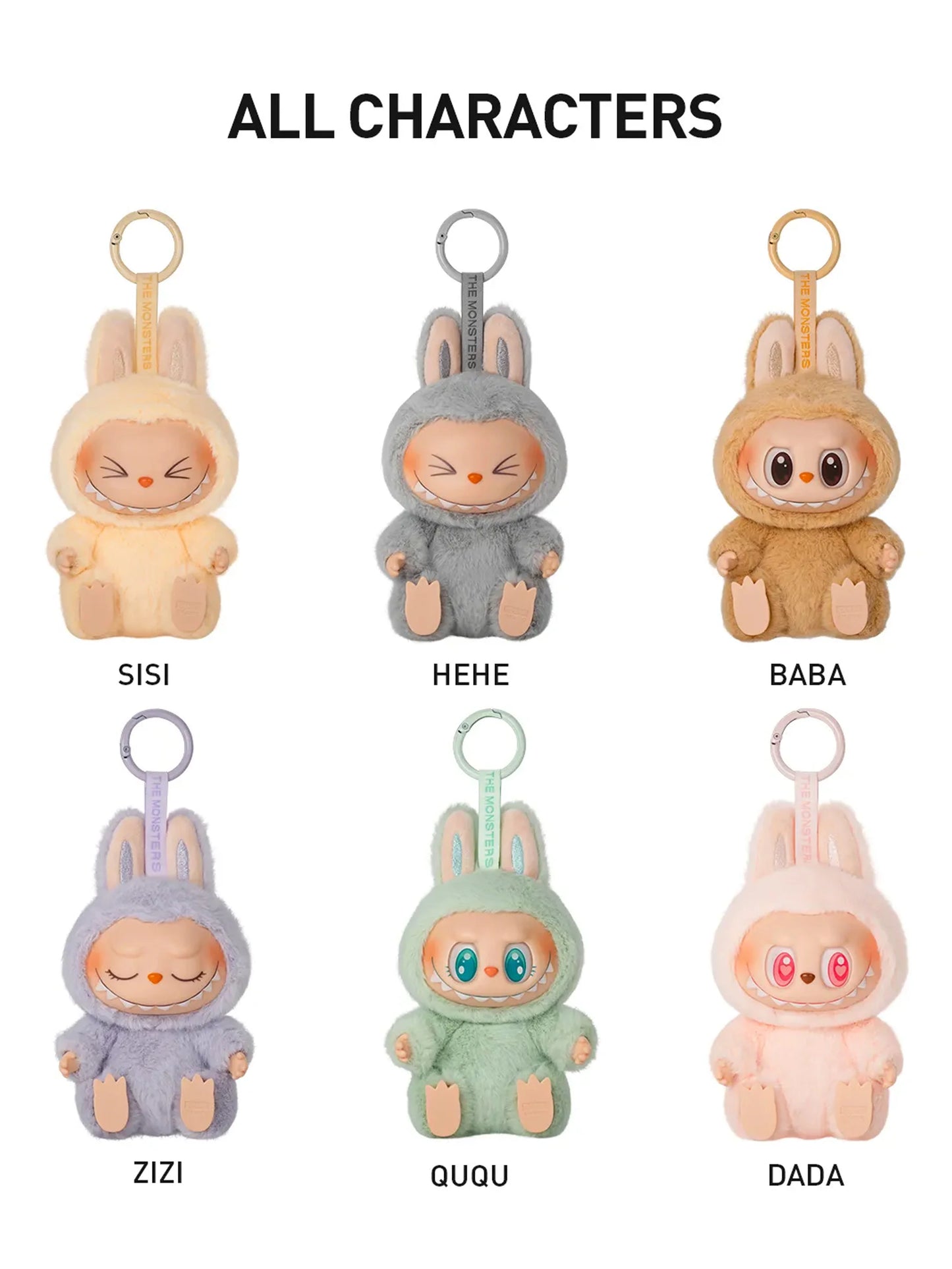 [AUTHENTIC] Labubu - The Monsters Have a Seat Series - Vinyl Plush Pendant Blind Box