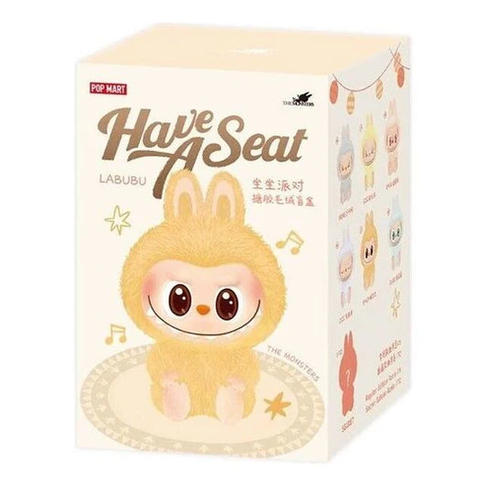 [AUTHENTIC] Labubu - The Monsters Have a Seat Series - Vinyl Plush Pendant Blind Box