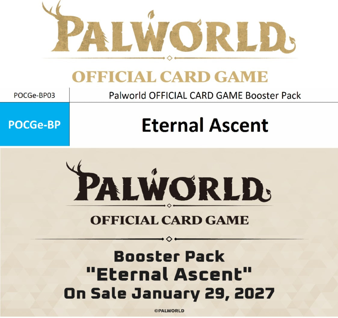 [Pre-Order] Palworld Official Card Game – Eternal Ascent [BP03]