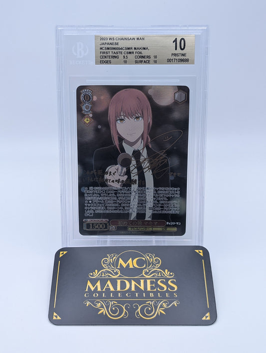 BGS 10 - First Taste, Makima - Weiss Schwarz (Chainsaw Man 054, Japanese)